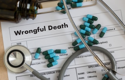 wrongful death medical document